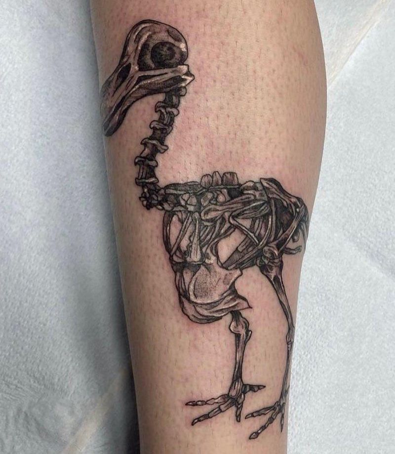 30 Awesome Dodo Tattoos You Will Love