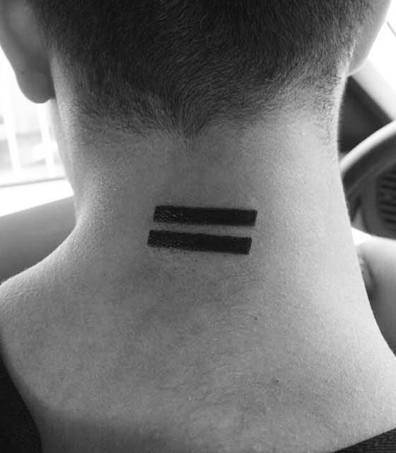 20 Unique Equal Sign Tattoos You Can Copy