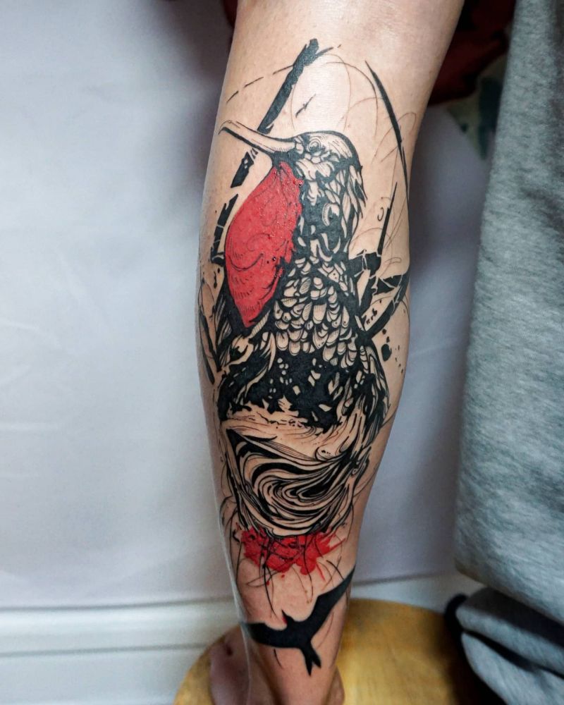 15 Pretty Frigate Bird Tattoos to Inspire You