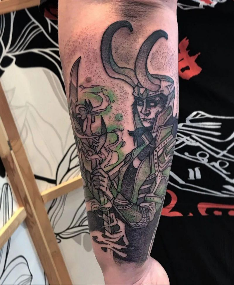 30 Great Loki Tattoos to Inspire You