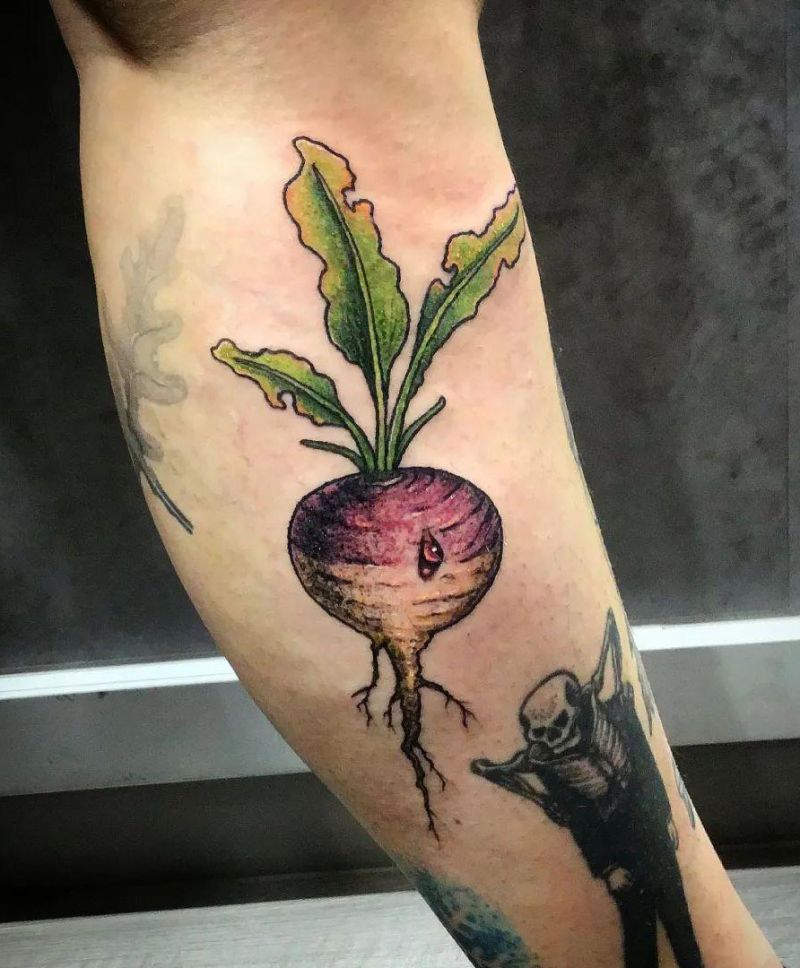 30 Unique Turnip Tattoos You Can Copy