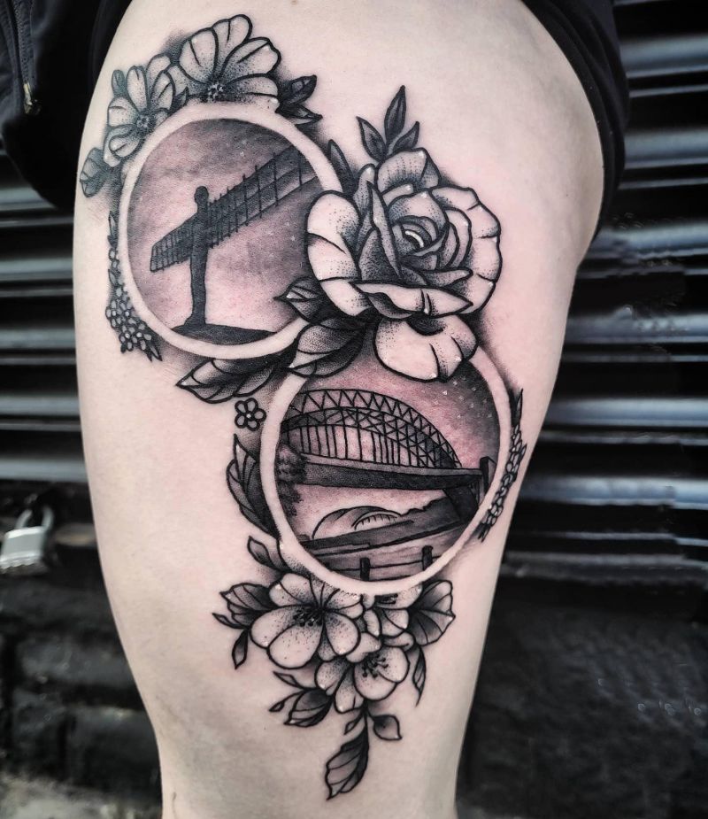15 Awesome Tyne Bridge Tattoos You Will Love