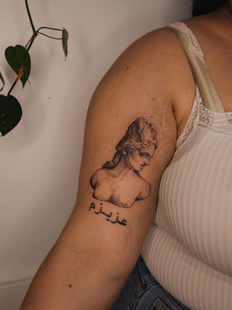 30 Pretty Aphrodite Tattoos You Must Love