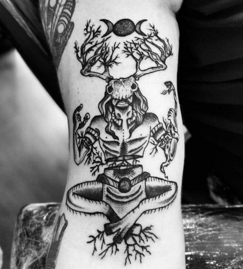 30 Awesome Cernunnos Tattoos You Must Try