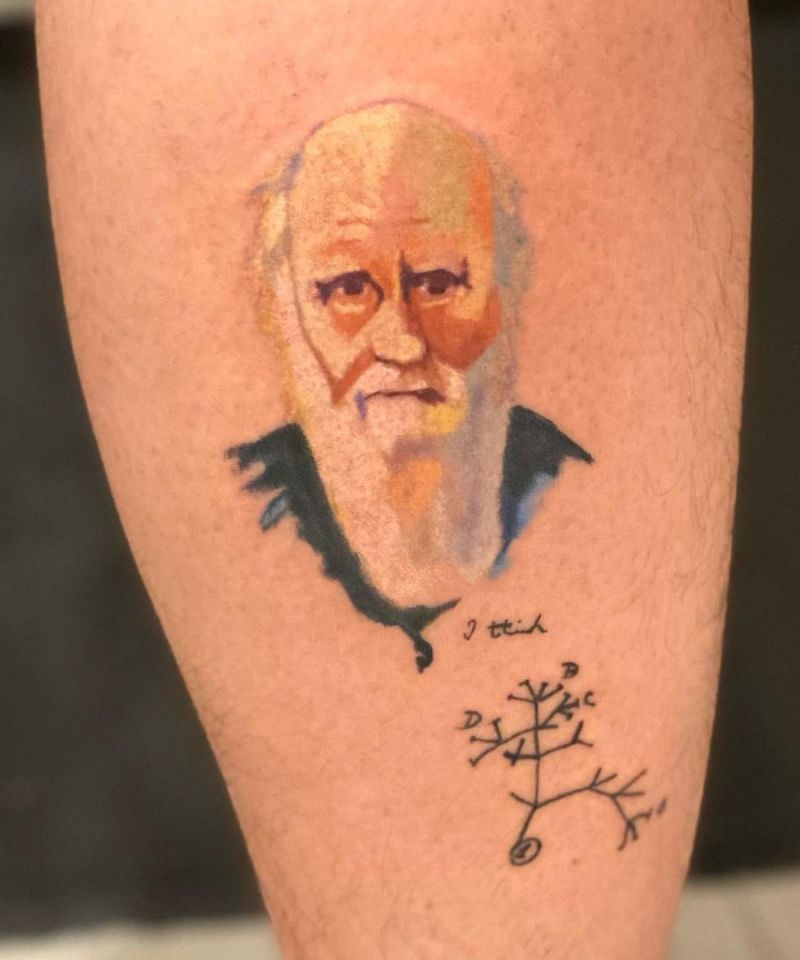 30 Great Darwin Tattoos for Your Next Ink