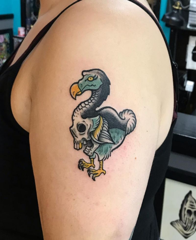 30 Awesome Dodo Tattoos You Will Love