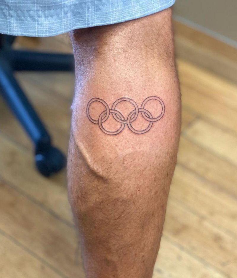 30 Pretty Olympic Tattoos You Must Try