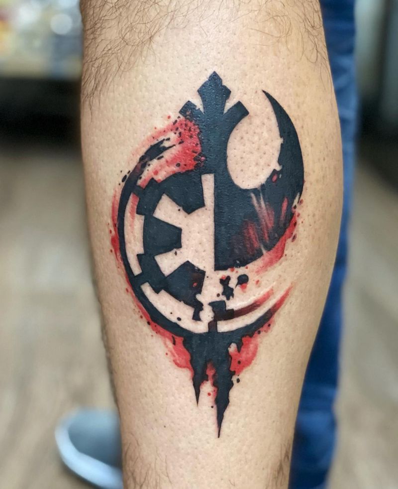 30 Unique Rebel Alliance Tattoos You Can Copy