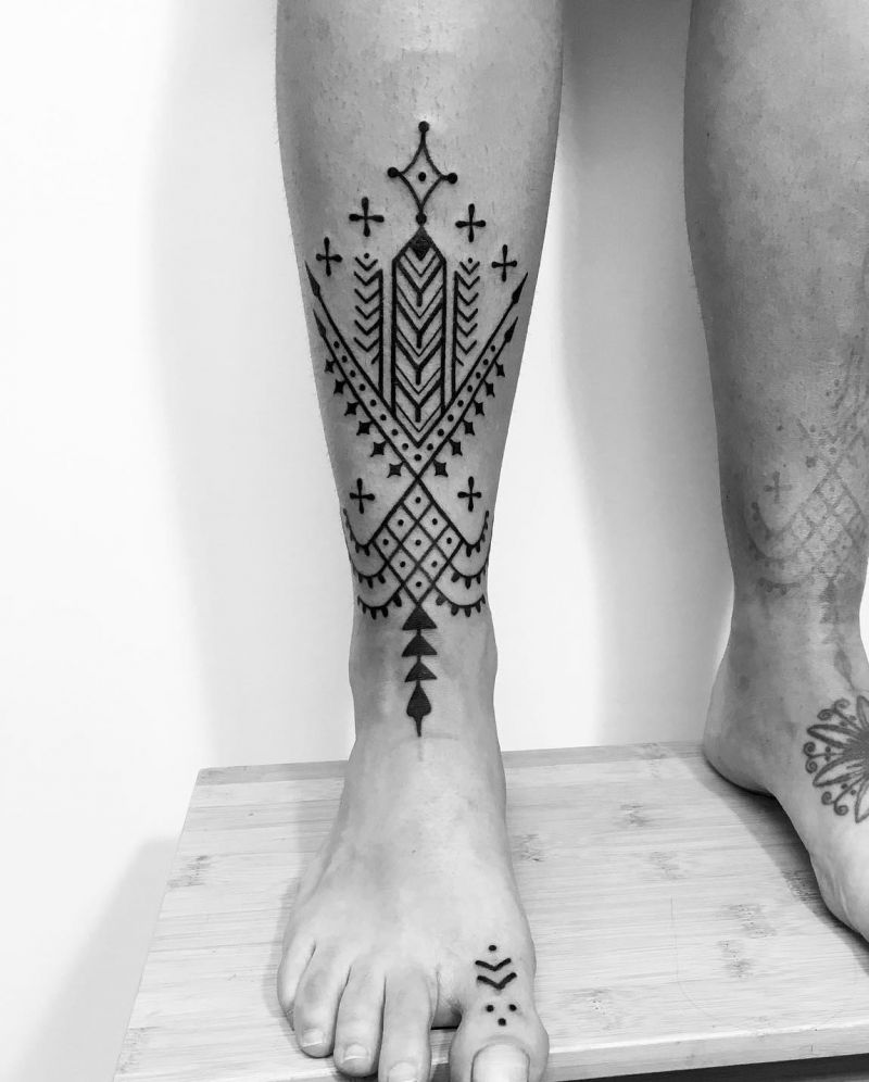 30 Unique Amazigh Tattoos to Inspire You