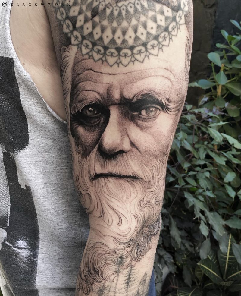 30 Great Darwin Tattoos for Your Next Ink