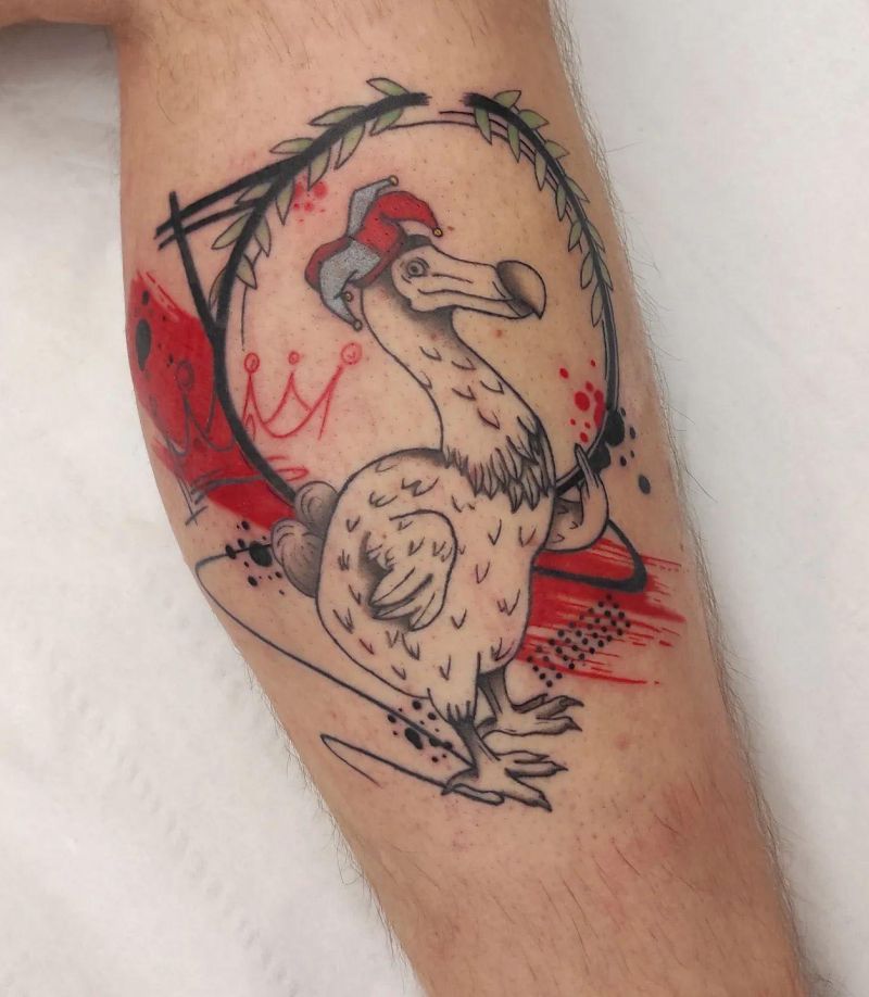 30 Awesome Dodo Tattoos You Will Love