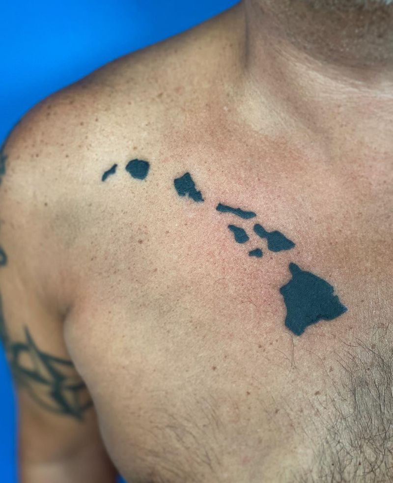 30 Awesome Hawaiian Islands Tattoos You Must Love