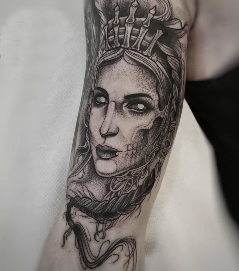 30 Awesome Hela Tattoos to Inspire You