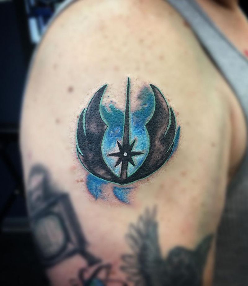 30 Amazing Jedi Order Tattoos to Inspire You