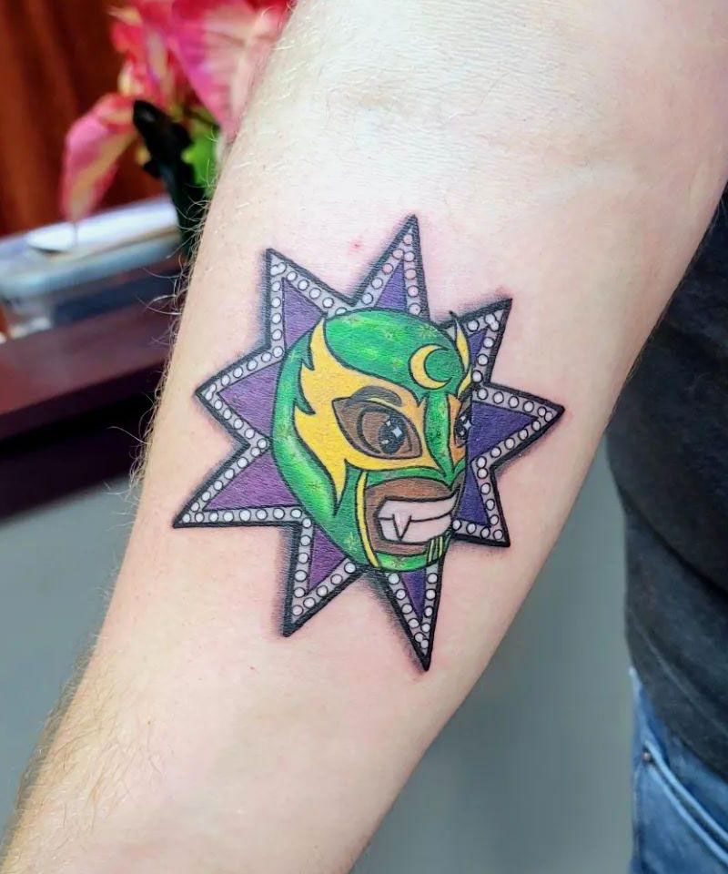 30 Unique Luchador Tattoos for Your Inspiration