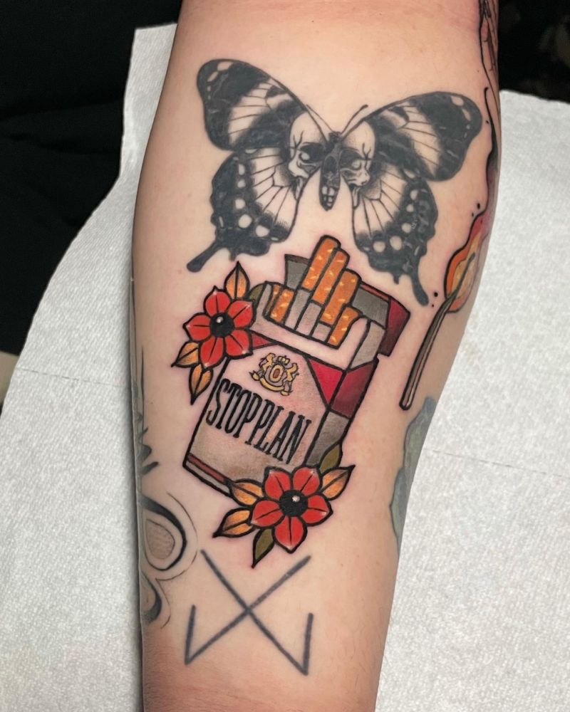 30 Unique Marlboro Tattoos You Will Love