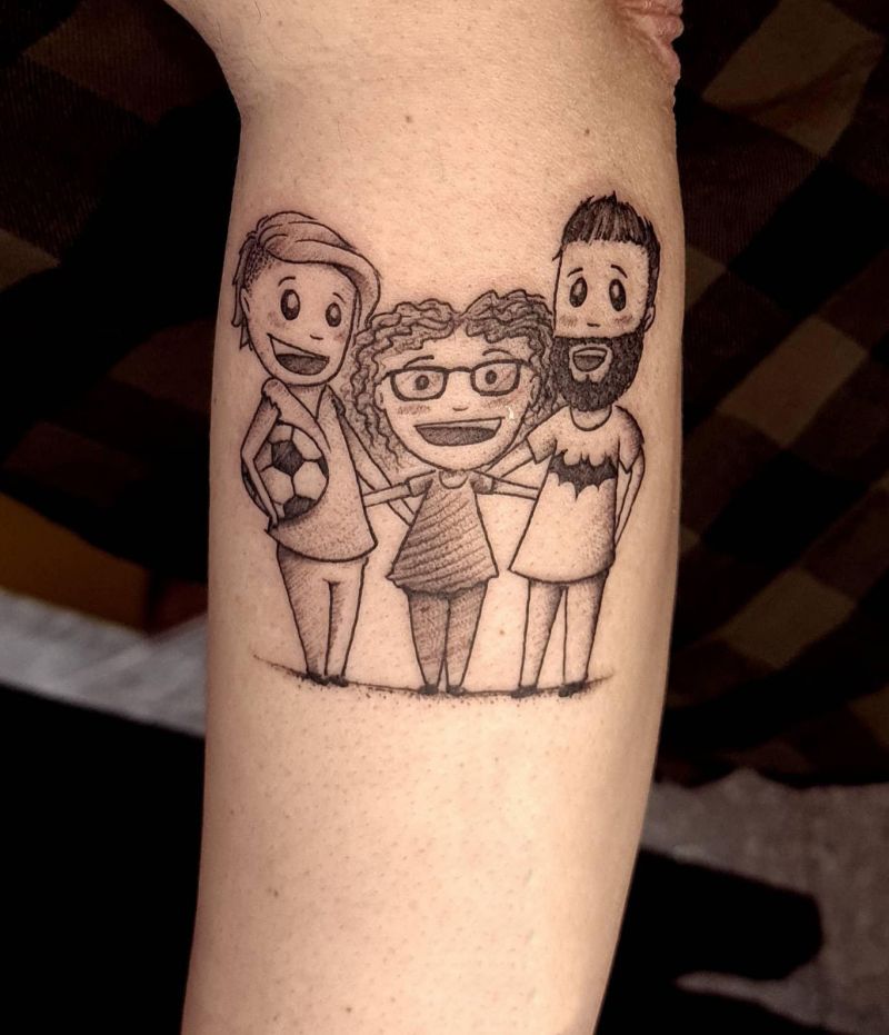 30 Unique Siblings Tattoos You Can Copy