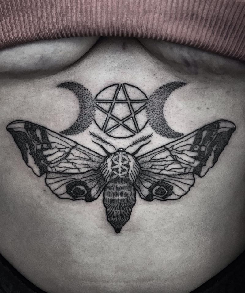 30 Awesome Triple Goddess Tattoos to Inspire You