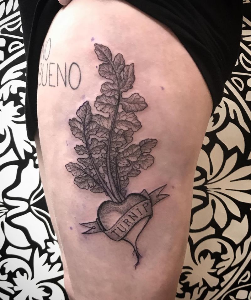 30 Unique Turnip Tattoos You Can Copy