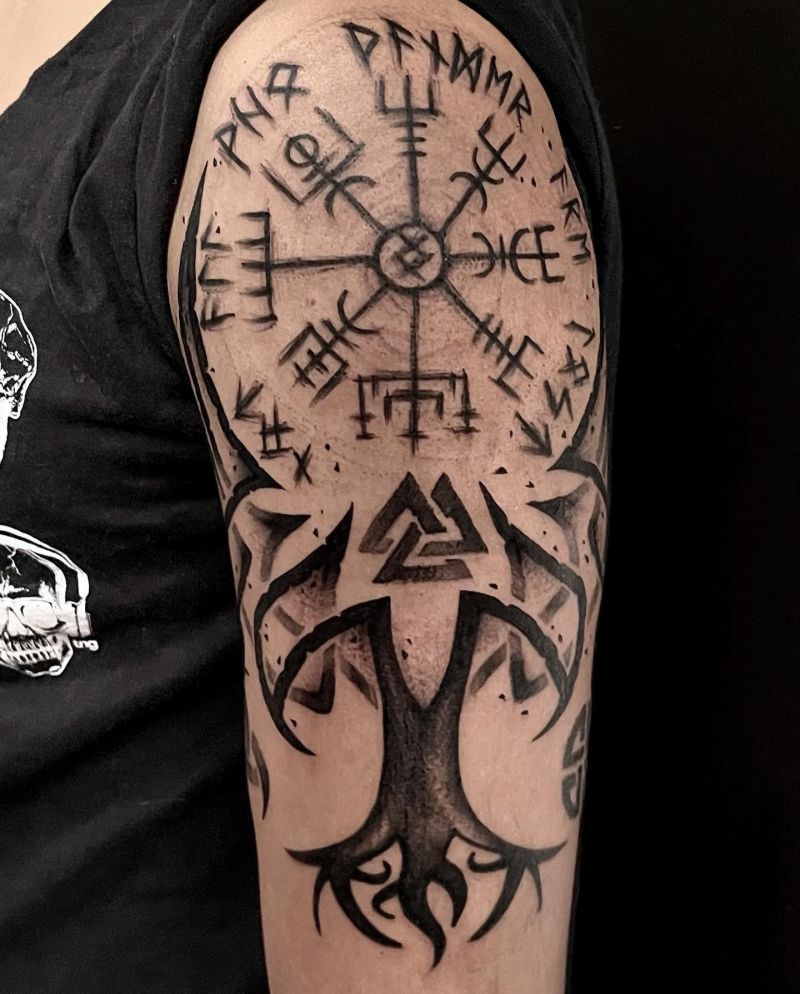 30 Awesome Yggdrasil Tattoos You Will Love