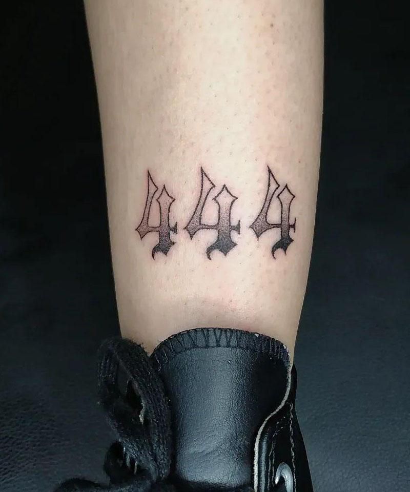 30 Unique 444 Tattoos for Your Next Ink