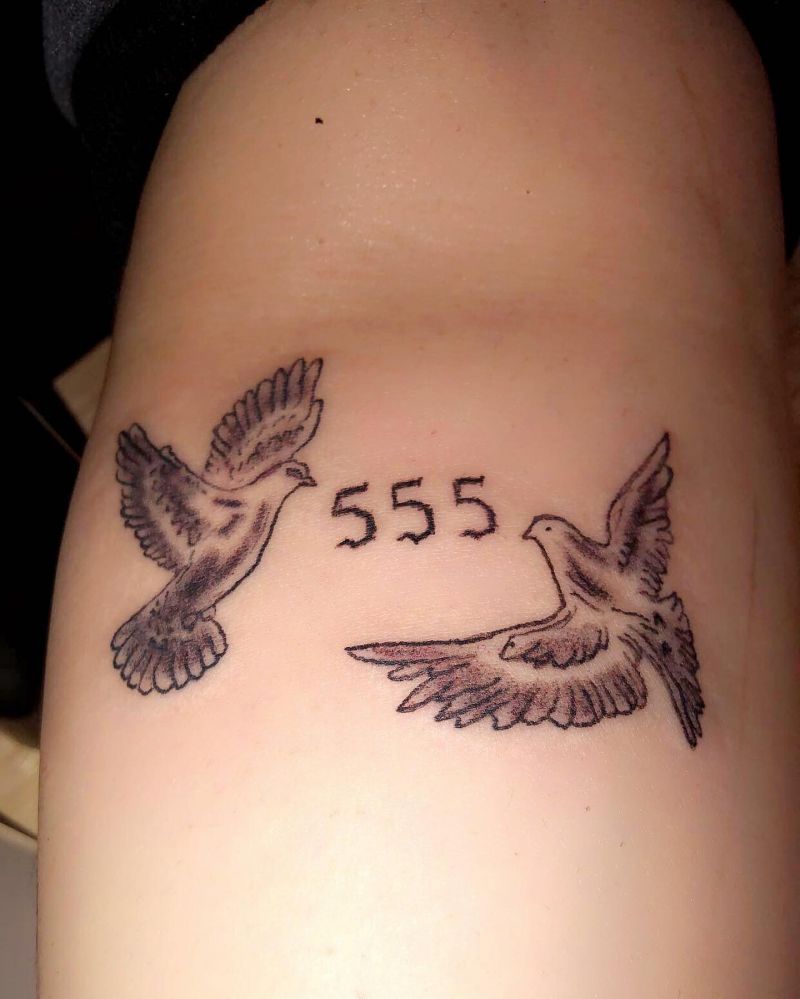 20 Unique 555 Tattoos You Will Love