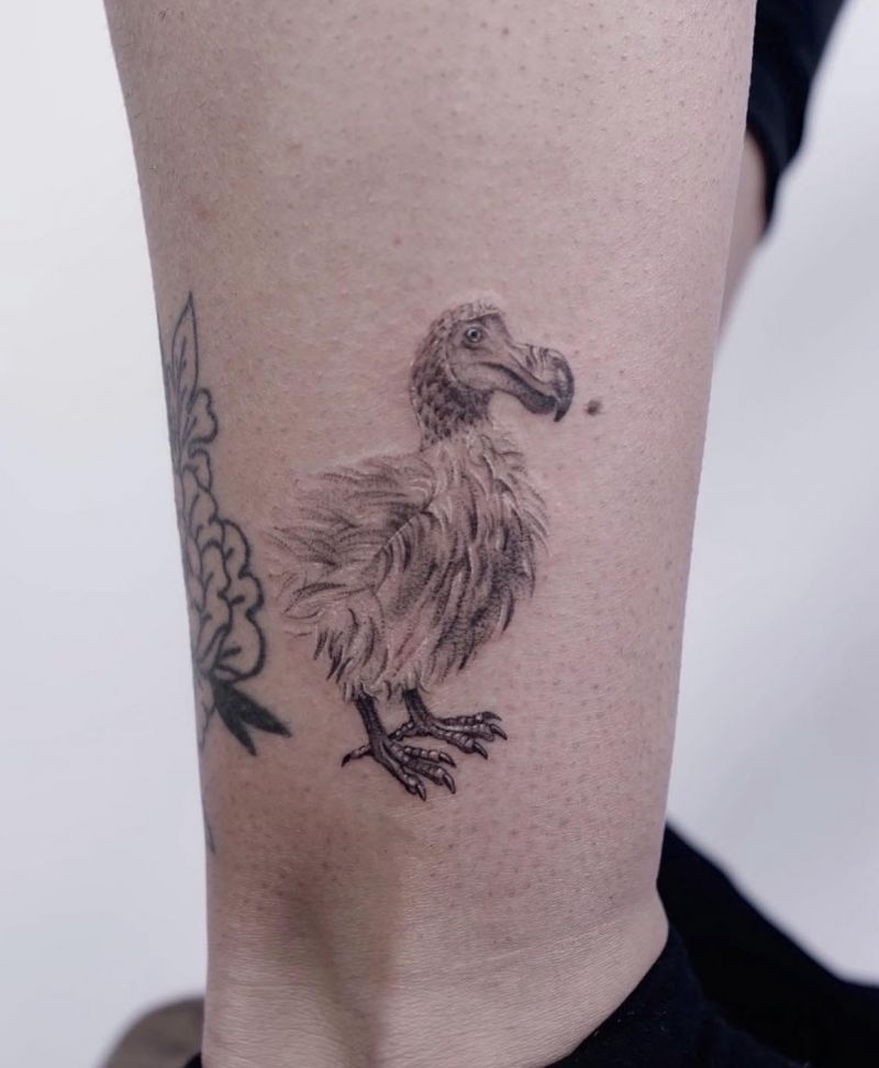 30 Awesome Dodo Tattoos You Will Love