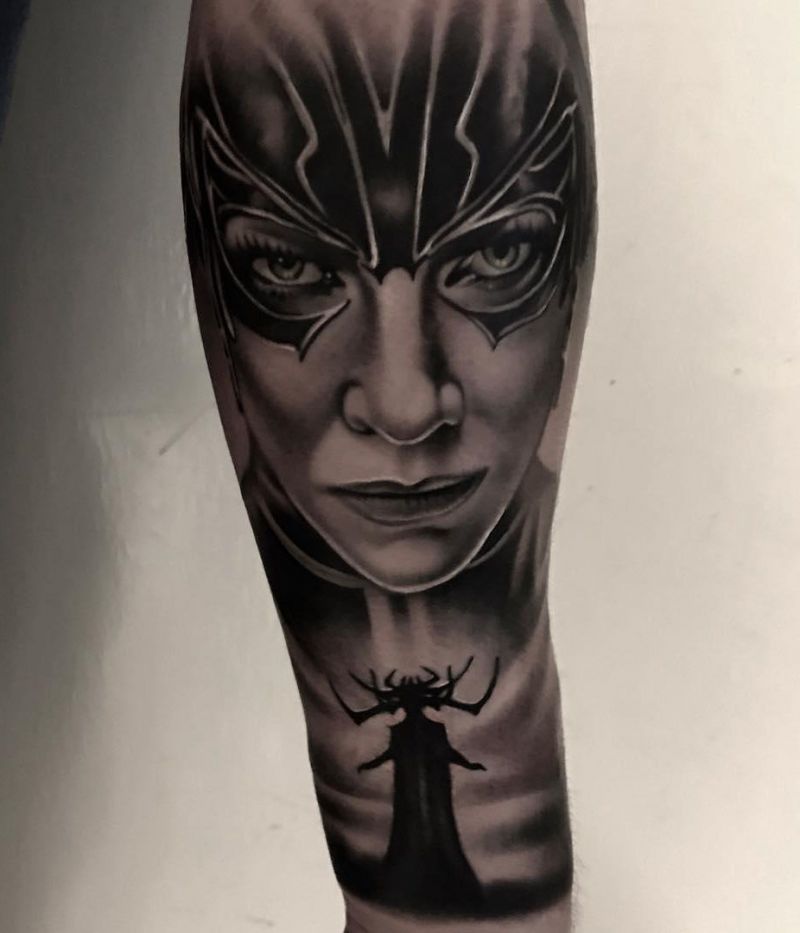 30 Awesome Hela Tattoos to Inspire You