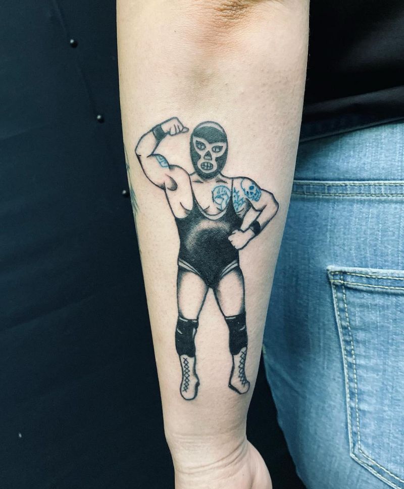 30 Unique Luchador Tattoos for Your Inspiration