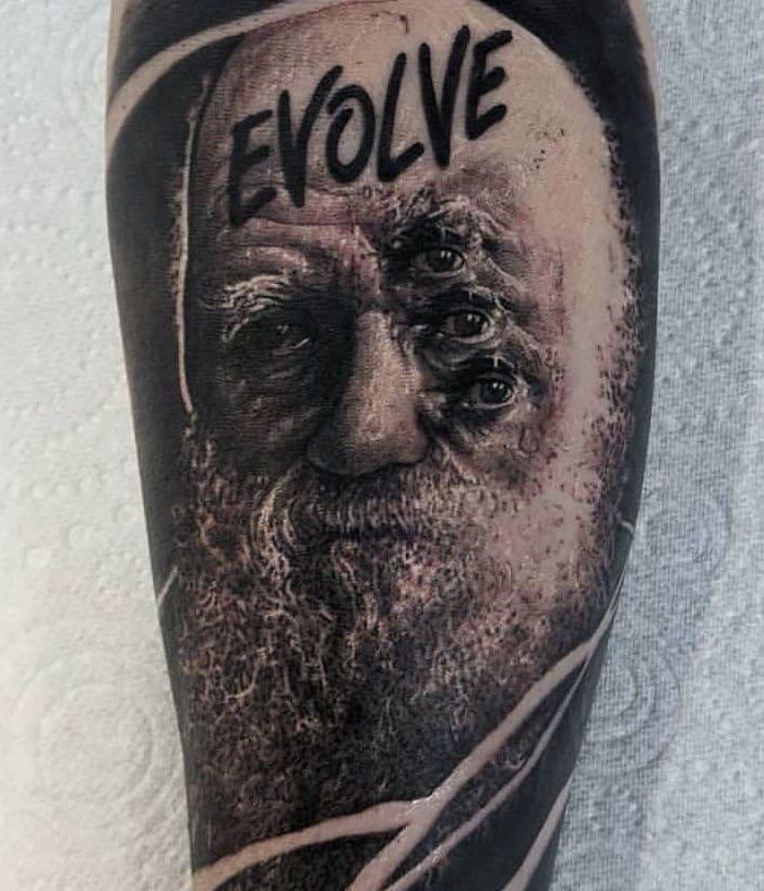 30 Great Darwin Tattoos for Your Next Ink