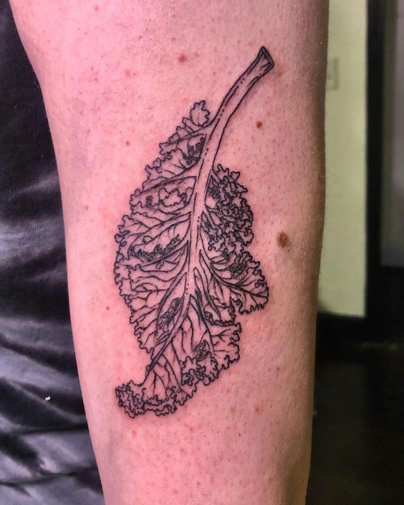 25 Unique Kale Tattoos You Can Copy