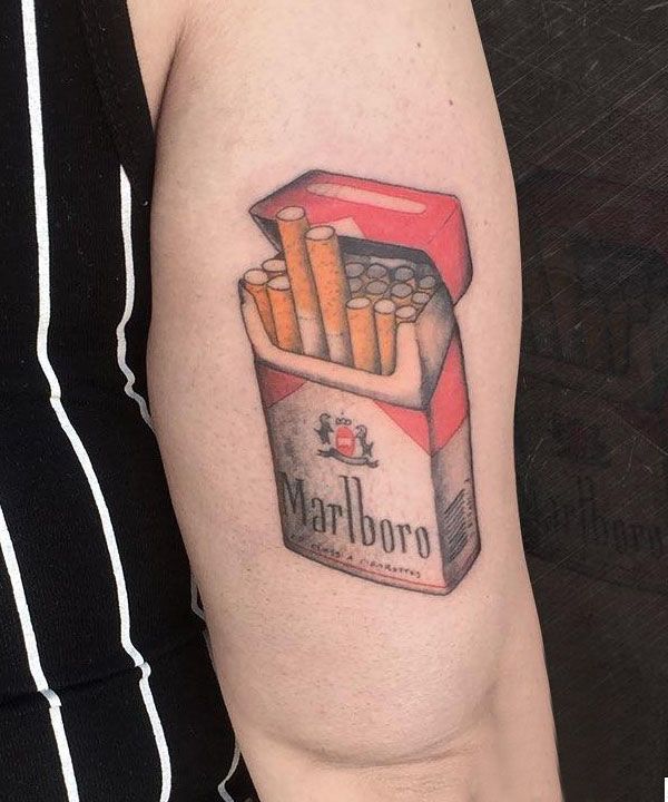 30 Unique Marlboro Tattoos You Will Love