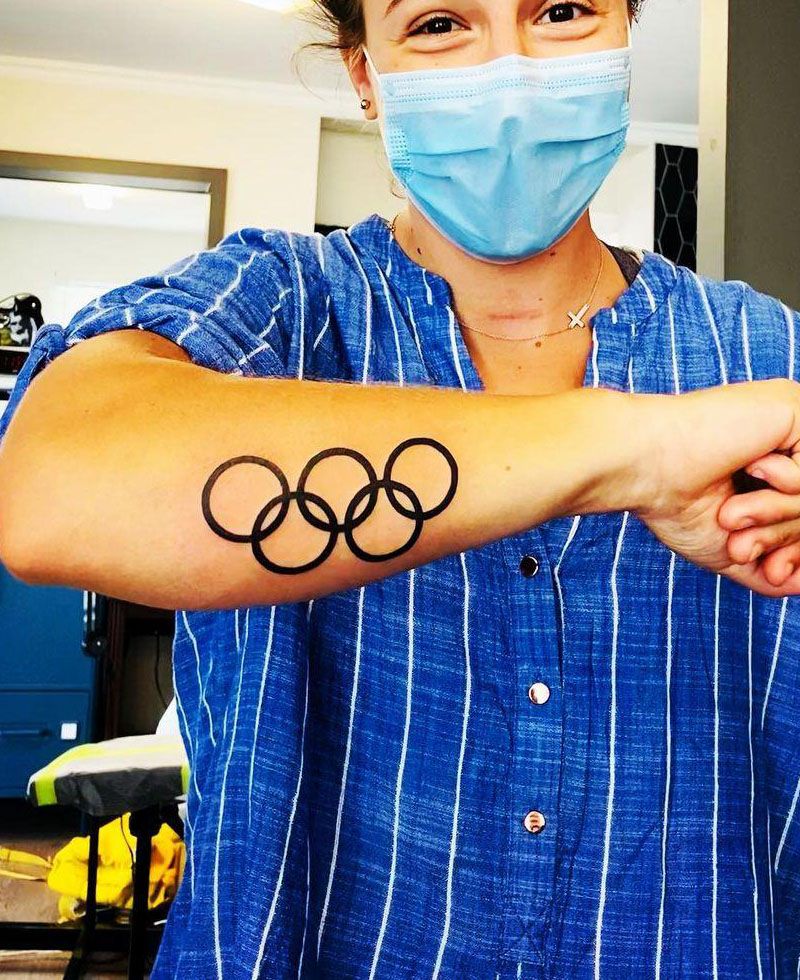 30 Pretty Olympic Tattoos You Must Try