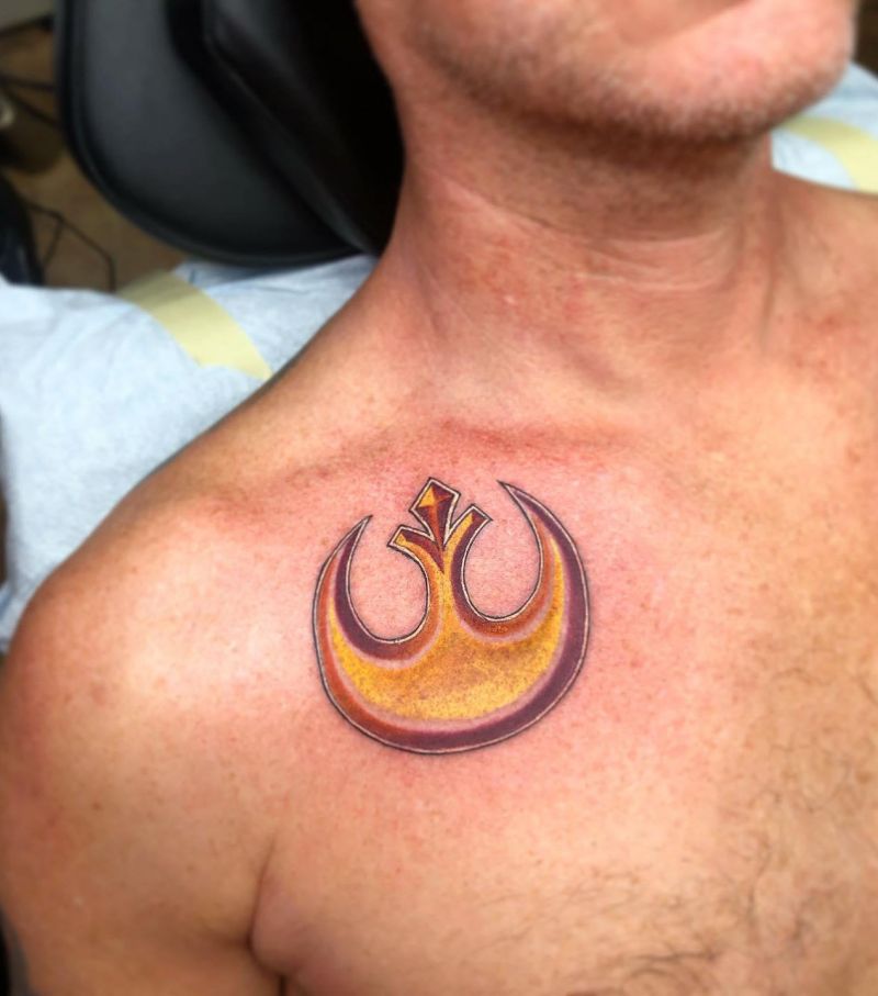 30 Unique Rebel Alliance Tattoos You Can Copy