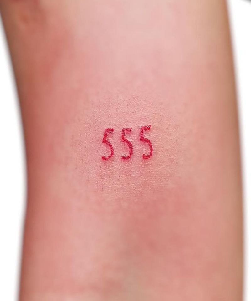 20 Unique 555 Tattoos You Will Love