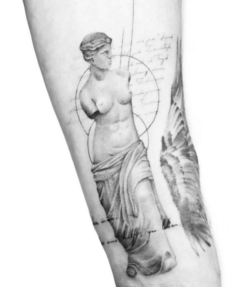 30 Pretty Aphrodite Tattoos You Must Love