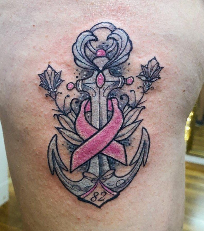 30 Unique Breast Cancer Tattoos to Inspire You