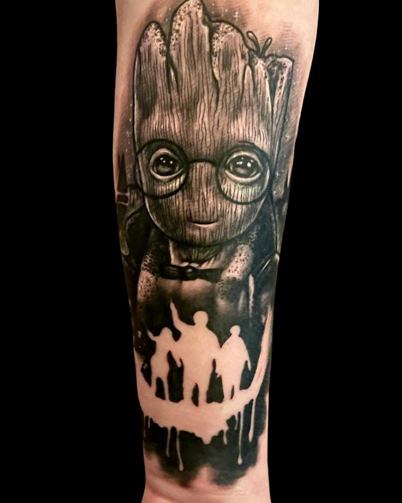 30 Awesome Groot Tattoos You Can Copy