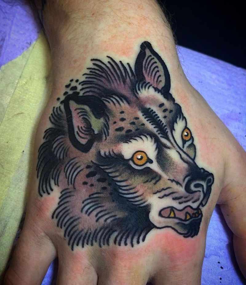 30 Awesome Hyena Tattoos You Can Copy