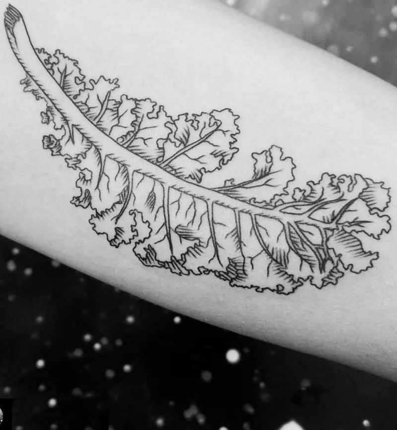25 Unique Kale Tattoos You Can Copy
