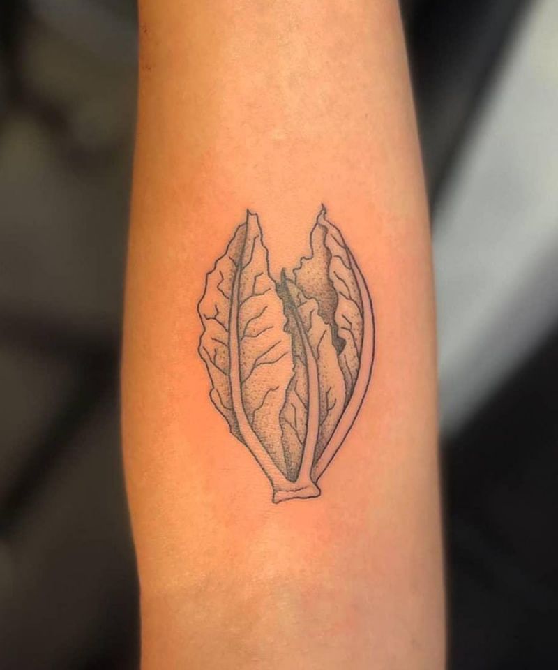 16 Unique Lettuce Tattoos You Can Copy