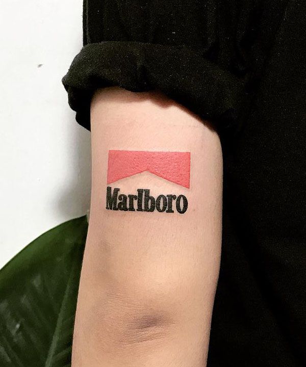 30 Unique Marlboro Tattoos You Will Love