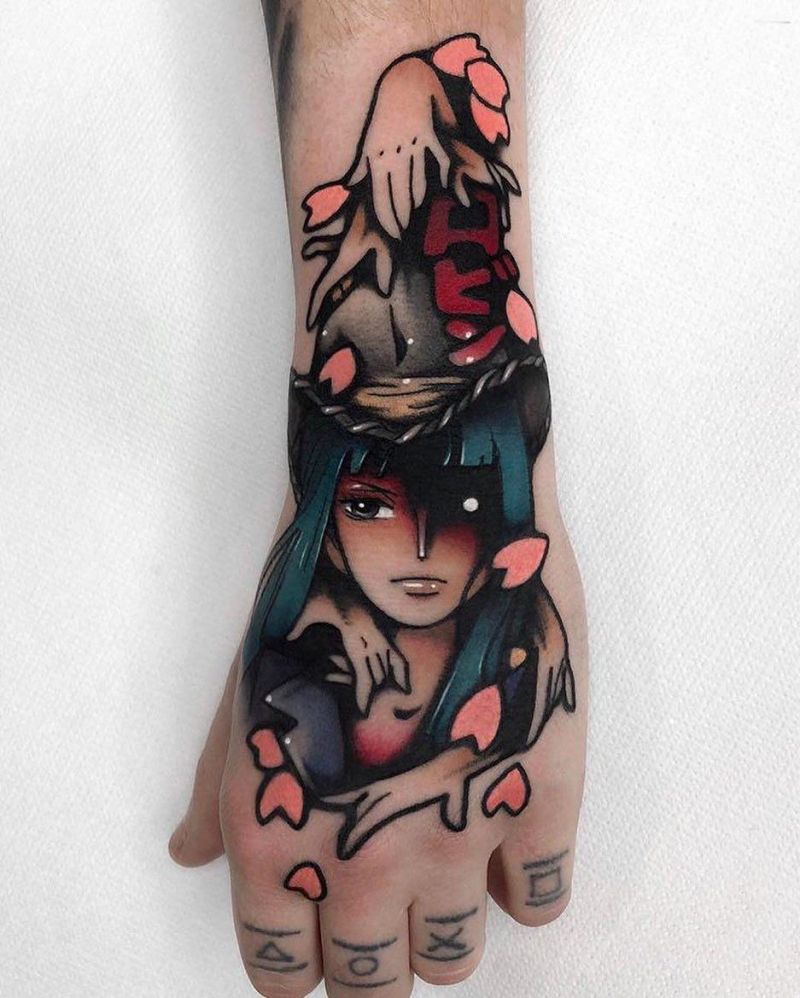 30 Pretty Nico Robin Tattoos You Must Love