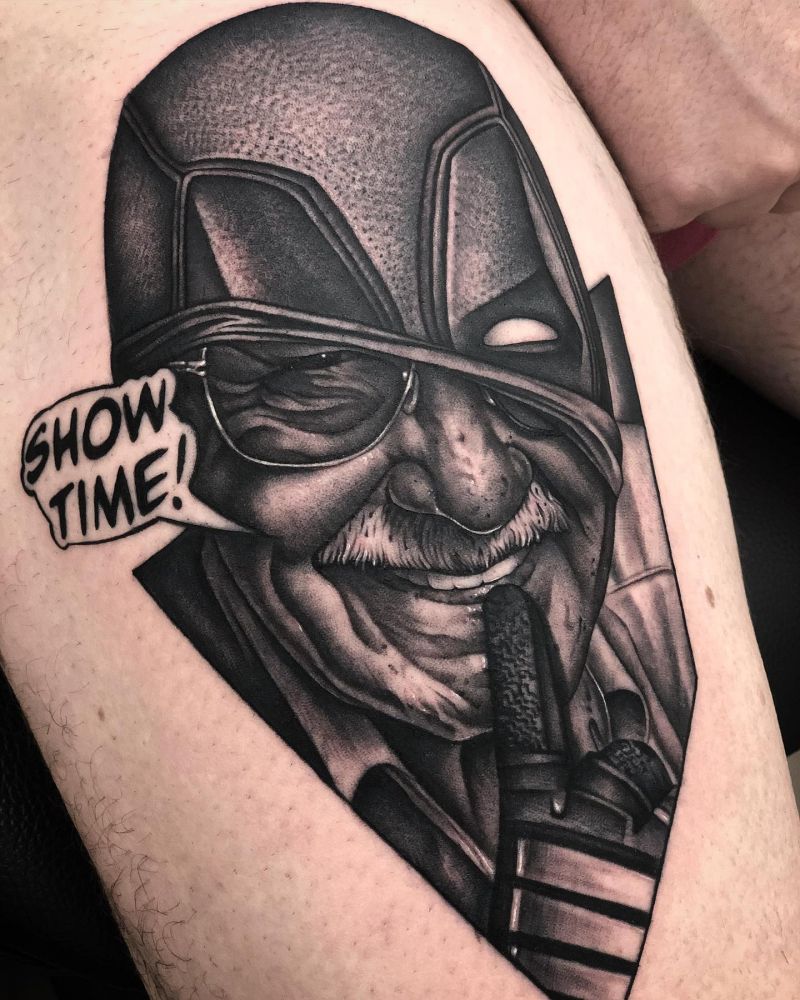 30 Awesome Stan Lee Tattoos to Inspire You