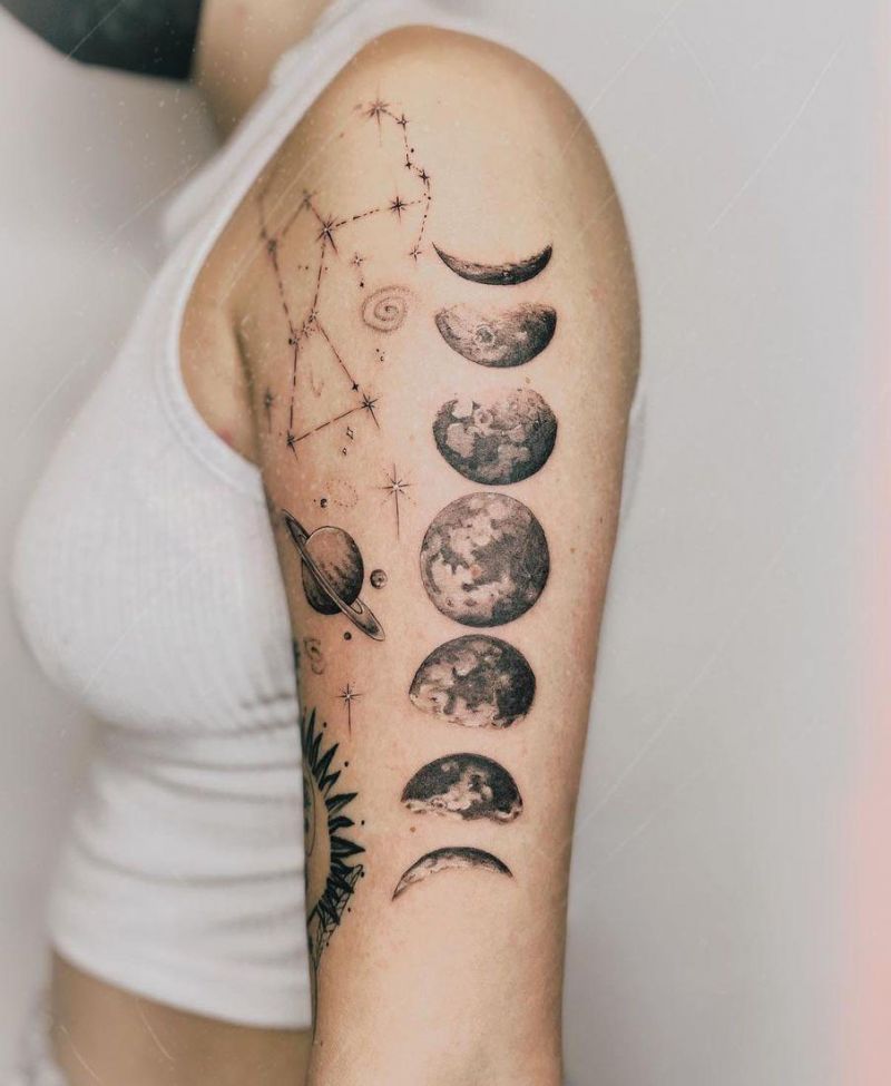 30 Awesome Astronomy Tattoos to Inspire You