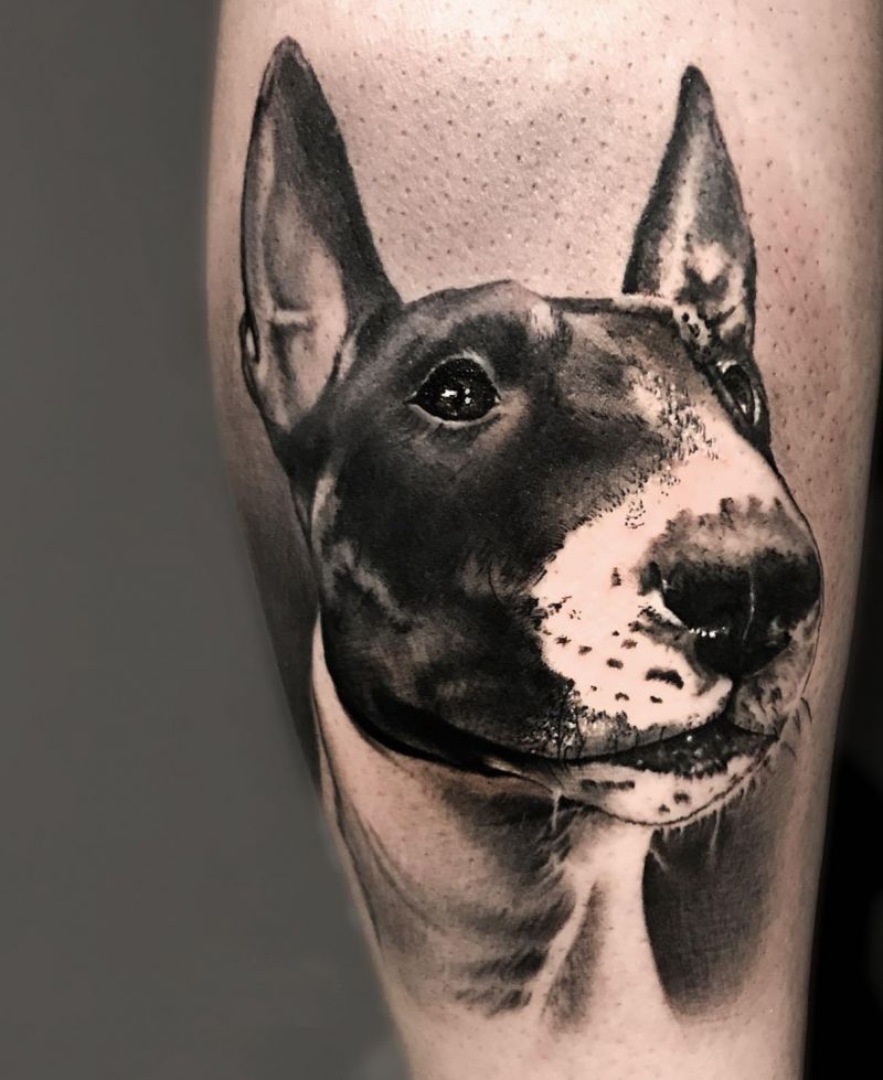 30 Unique Bull Terrier Tattoos You Must Love