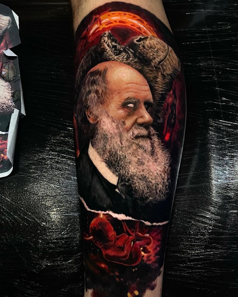 30 Great Darwin Tattoos for Your Next Ink