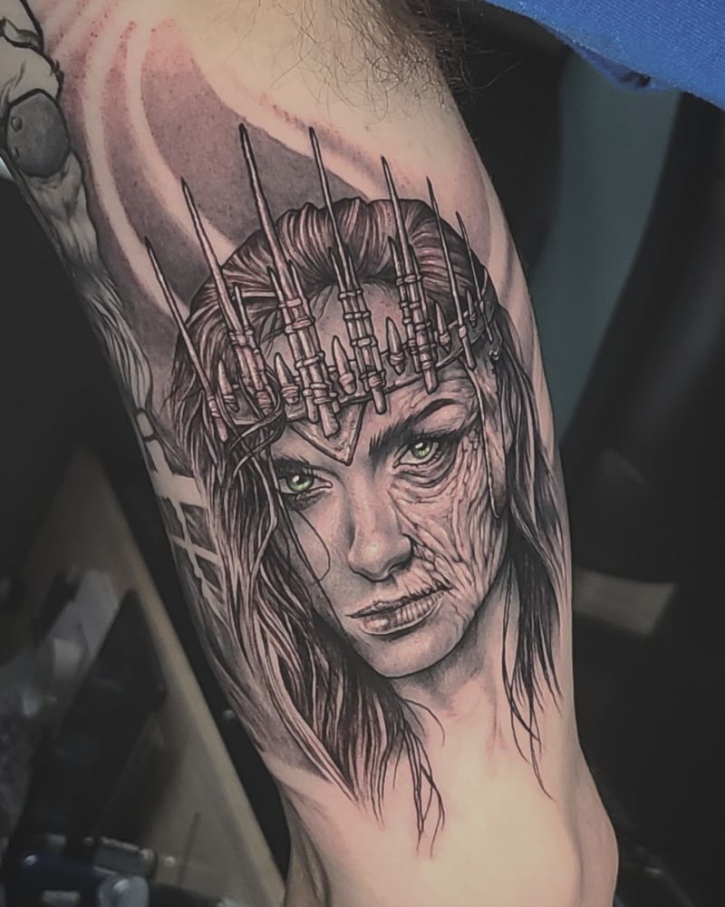 30 Awesome Hela Tattoos to Inspire You