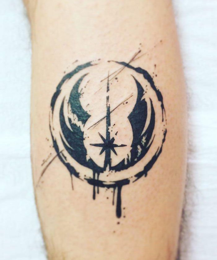 30 Amazing Jedi Order Tattoos to Inspire You