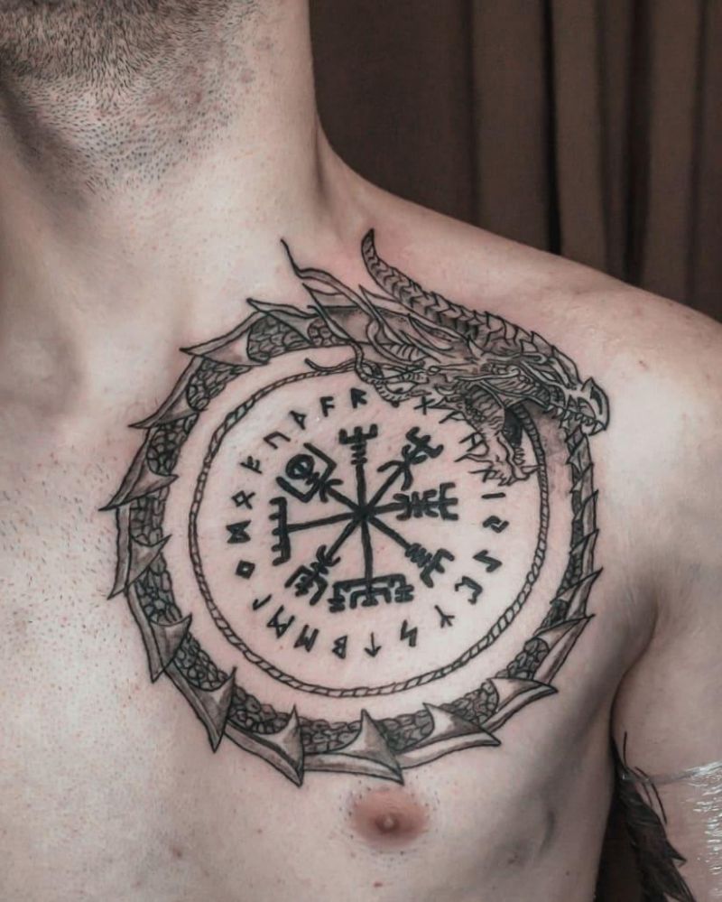 30 Pretty Jormungand Tattoos You Will Love